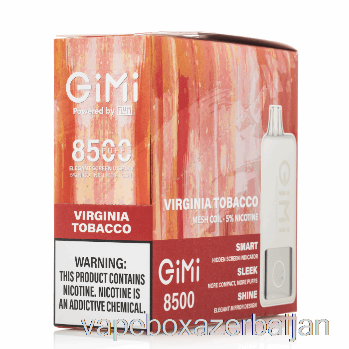 Vape Smoke [5-Pack] FLUM Gimi 8500 Disposable